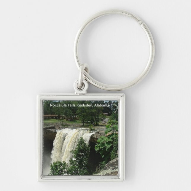 Noccalula Falls, Gadsden, Alabama Key Ring (Front)