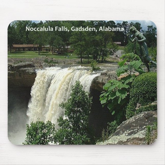 Noccalula Falls, Gadsden, Alabama Mouse Mat (Front)