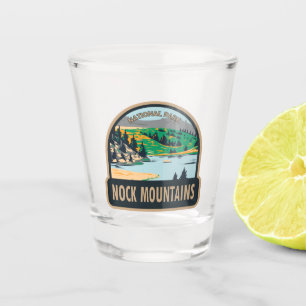 Nock Mountains National Park Austria Vintage Shot Glass