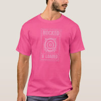 Nocked And Loaded Archery Bow And Arrow Pun Joke