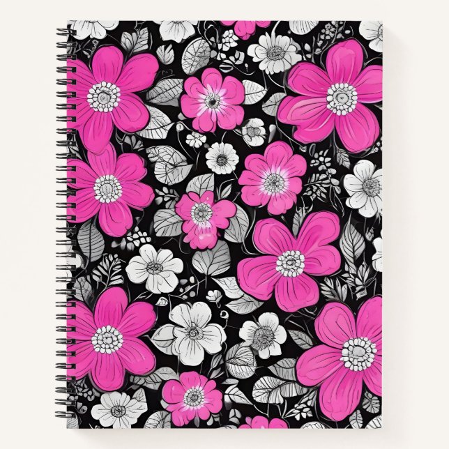 Nocturnal and Roses Notebook (Front)