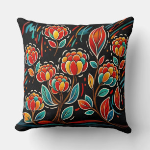 Nocturnal Bloom Cushion