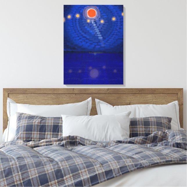 Nocturnal Canvas Print (Insitu(Bedroom))