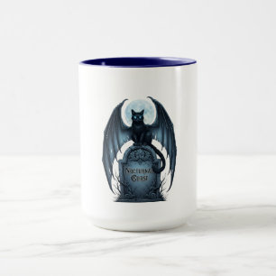 Nocturnal Curse Cat Gargoyle Mug