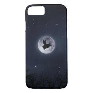 nocturnal flying pig iPhone Case