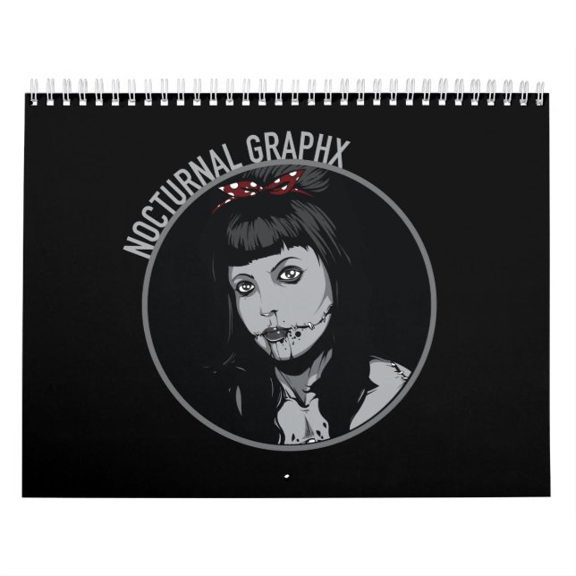 Nocturnal Graphx 2016 Calendar (Cover)