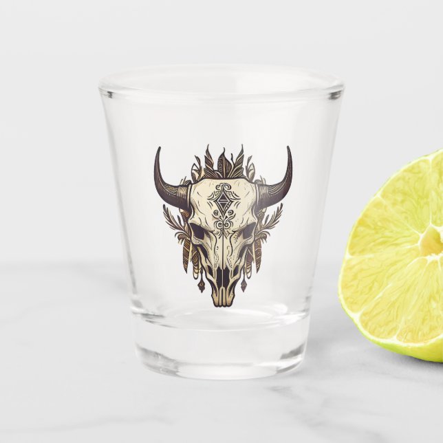 Nocturnal Nectar Shot Glass (Front)