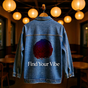 Nocturne of the Hollow Flame Denim Jacket