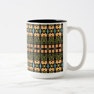 NOCTURNE Tall Black Two-Tone Mug