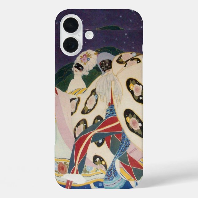 NOCTURNE WITH MASKS / Venetian Masquerade Case-Mate iPhone Case (Back)