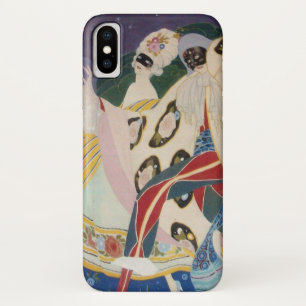 NOCTURNE WITH MASKS / Venetian Masquerade iPhone X Case