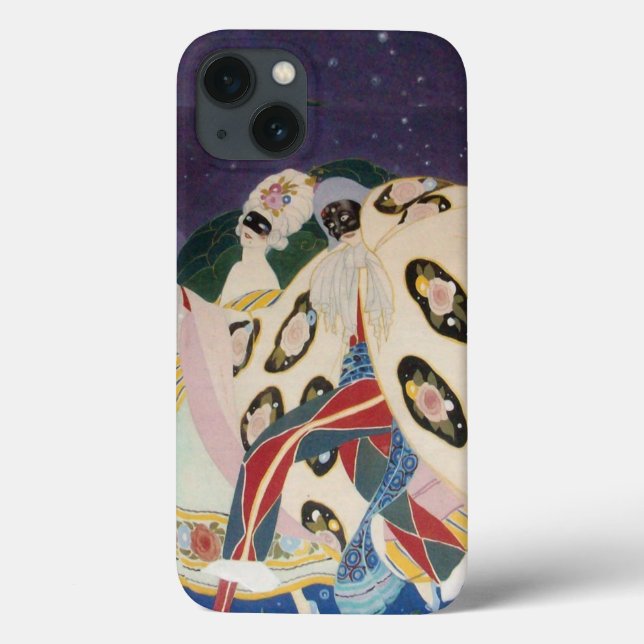NOCTURNE WITH MASKS / Venetian Masquerade  Case-Mate iPhone Case (Back)