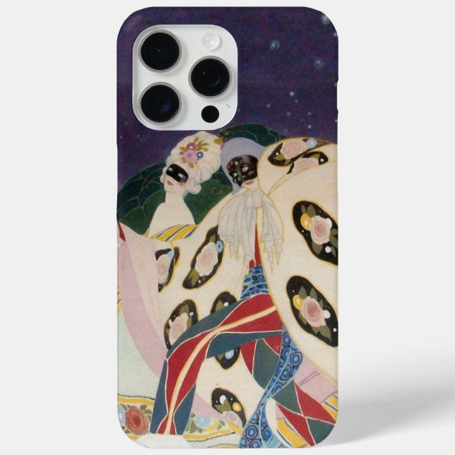 NOCTURNE WITH MASKS / Venetian Masquerade Case-Mate iPhone Case (Back)