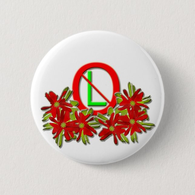 NOEL 6 CM ROUND BADGE (Front)