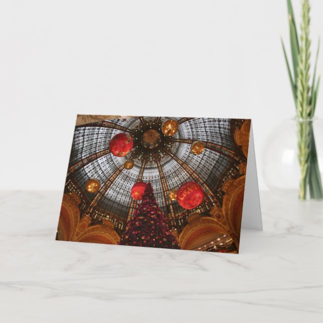 Noël à Paris IV - Galeries Lafayette Holiday Card (Front)