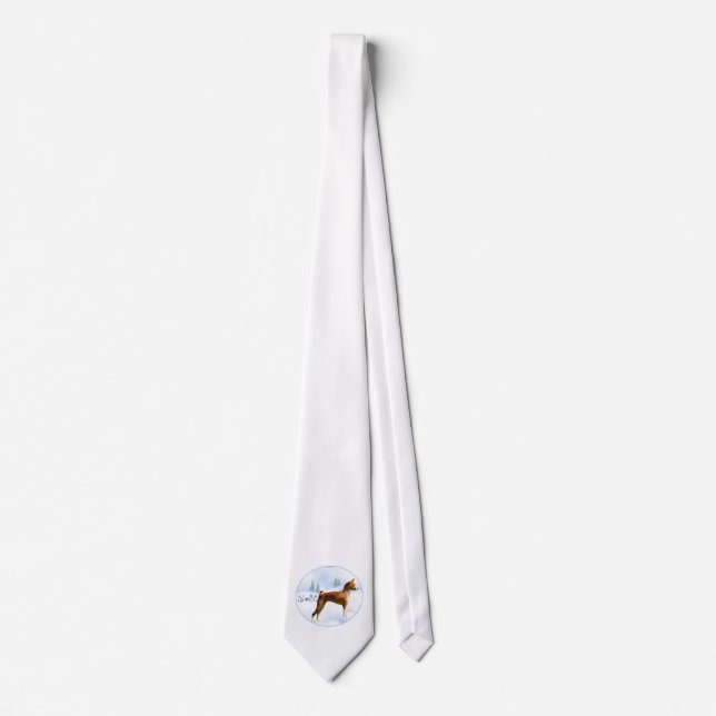 Noel Basenji Tie (Front)