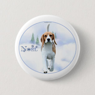 Noel Beagle Button