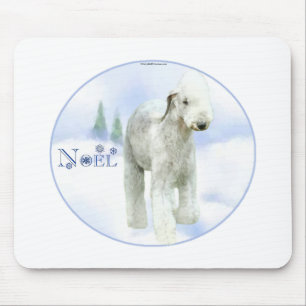 Noel Bedlington Terrier Mouse Mat