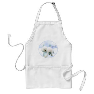 Noel Bichon Frise Standard Apron