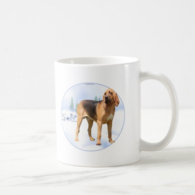 Noel Bloodhound Coffee Mug (Right)