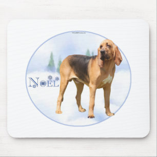 Noel Bloodhound Mouse Mat
