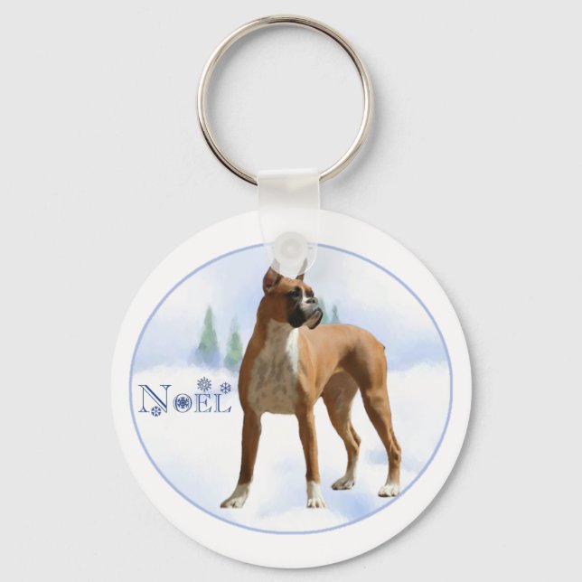 Noel Boxer Key Ring (Front)