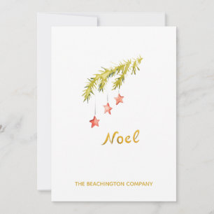 *~* NOEL Branch Corporate Business  Holiday Card