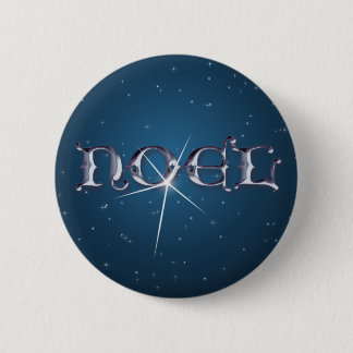 NOEL by SHARON SHARPE 6 Cm Round Badge