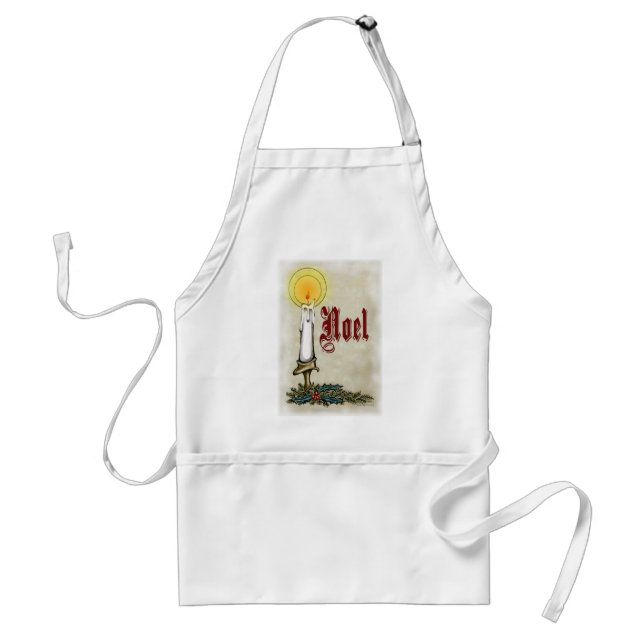 Noel Candle Standard Apron (Front)