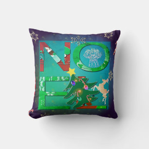 Noel Christmas Cushion