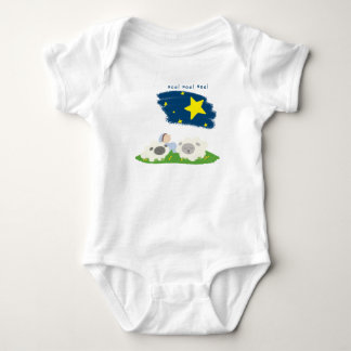 Noel, Christmas illustration Baby Bodysuit