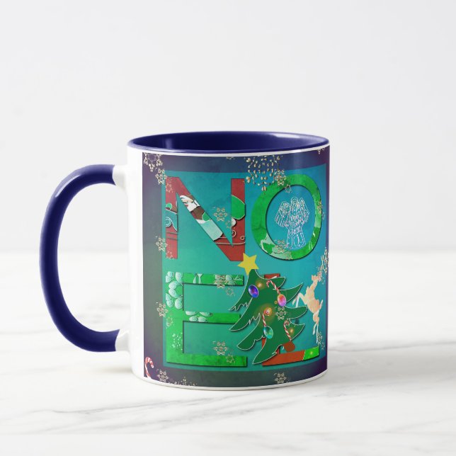 Noel Christmas Mug (Left)