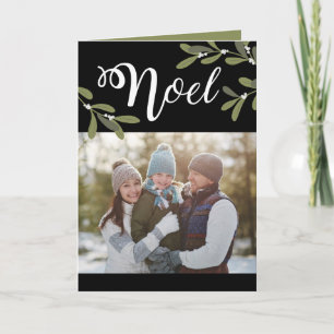 Noel - Christmas Photo Greeting Card