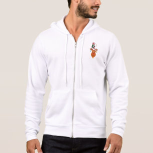 Noel Deer Bells Bauble Rudolf Snowflakes Christmas Hoodie