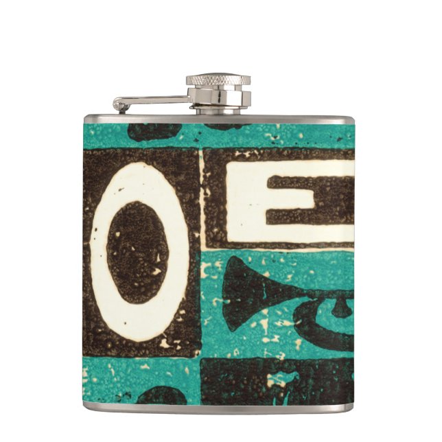 Noel Green Hip Flask (Front)