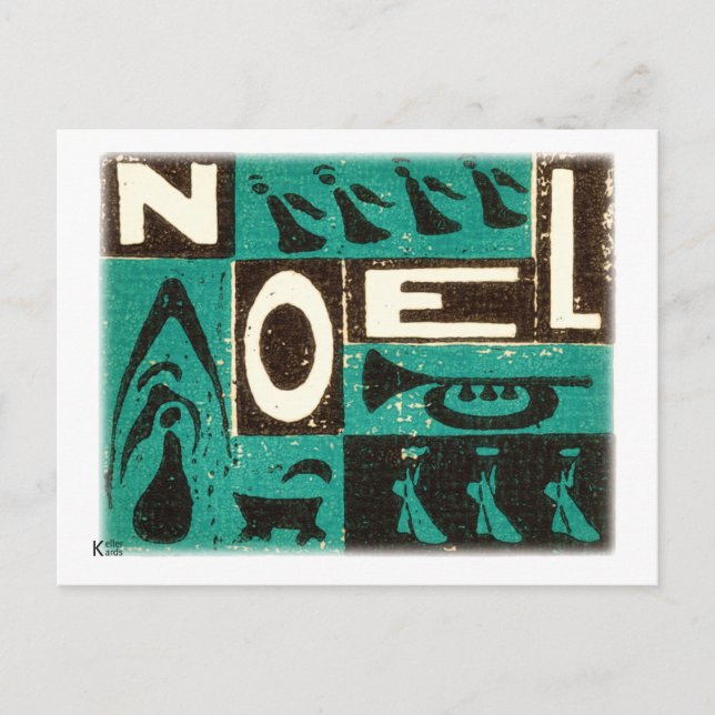 Noel Green Holiday Postcard (Front)