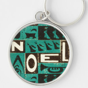 Noel Green Key Ring