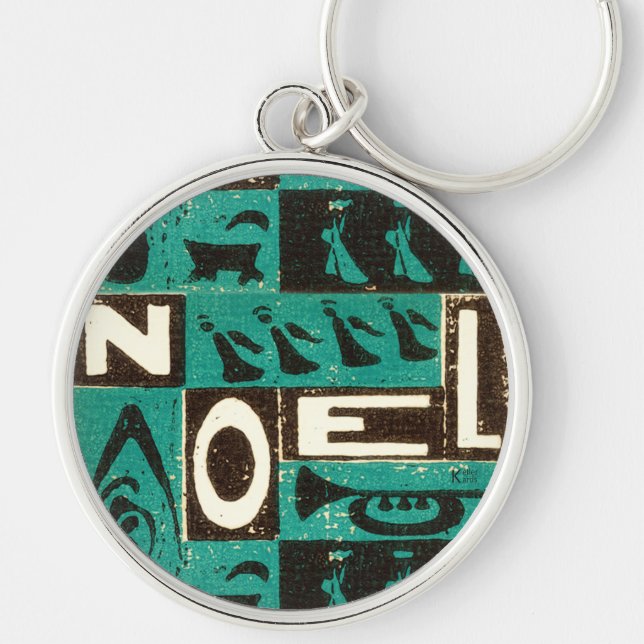 Noel Green Key Ring (Front)
