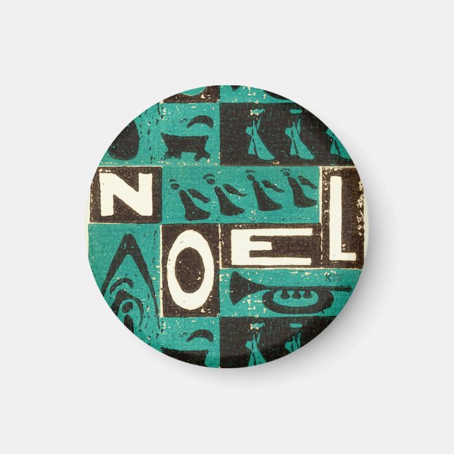 Noel Green Magnet (Front)