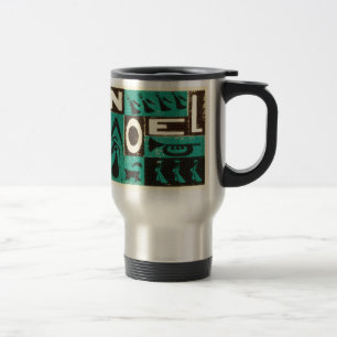 Noel Green Travel Mug