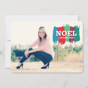 noel holiday card