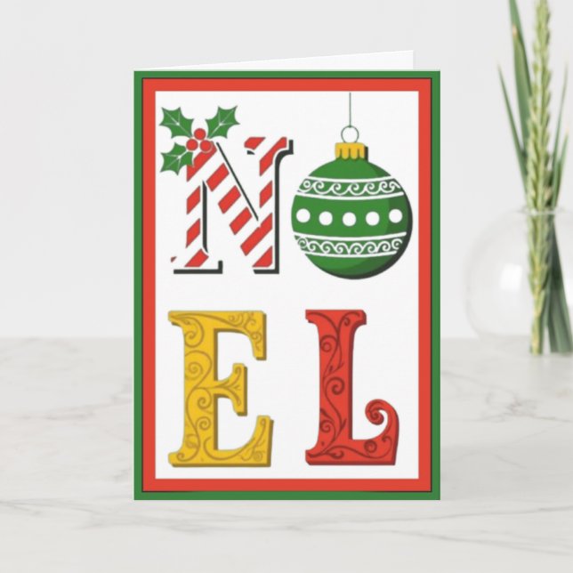 NOEL HOLIDAY CARD (Front)