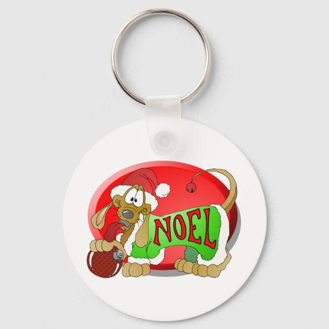 NOEL Hotdog Key Ring (Front)