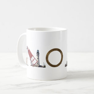 Noel Lighthouse mug