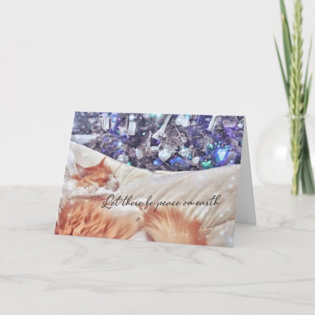 NOEL NAPPER Greeting Card (Front)