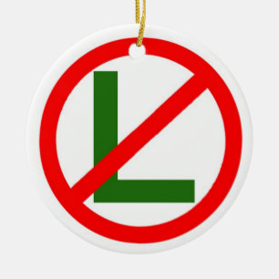 Noel No-L Christmas Ornament