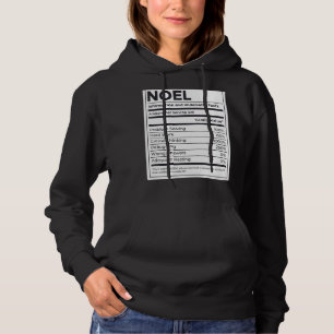 Noel Nutrition Information Problem Solving Hard Wo Hoodie