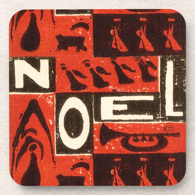 Noel Red Coaster (Front)