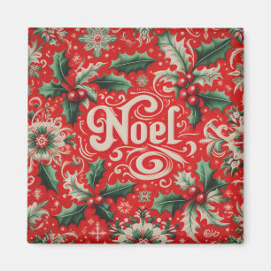 Noel Red & Green  Magnet