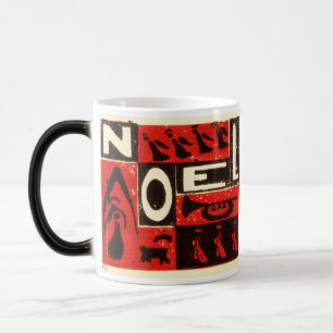 Noel Red Magic Mug